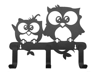 Вешалка настенная Совята ВНР13