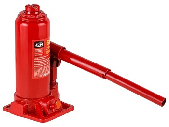 Домкрат гидравлический 6т, бутылочный, 195-380мм, STARTUL AUTO ST8018-06