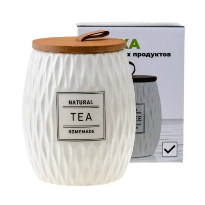 Банка для сыпучих продуктов Tea 700 мл Fresca QC25A144T