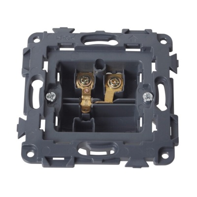 Выключатель 1-клавишный Contact 10А белый ETP EOSK11-10