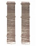 Соединитель Прованс 702, для плинтуса 77 мм Ultra Line Sanrelia (2шт)