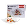 Подставка для чайного пакетика Зимнее чудо керамика 12.8х8.4 см FRESCA BB102193