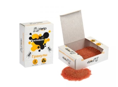 Гранулы от муравьев в коробке 80 гр.HELP