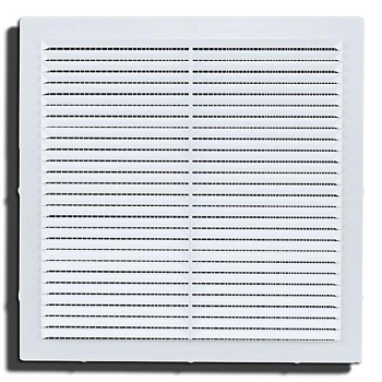 Решетка вентиляционная I-2323 240х240П мм белая STORM