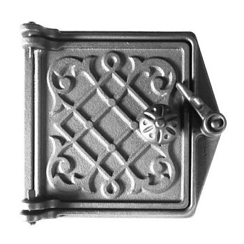 Дверка поддувальная ДП-1 Любава 166x156мм Литком