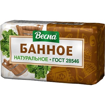 Мыло Банное Весна 140г
