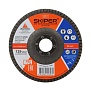 Круг лепестковый плоский 125x22.2 мм А60, SKIPER GFD125-60