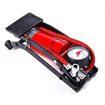 Насос ножной автомобильный 1 цилиндр MCU-G110