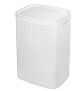 Корзина для белья плетеная Лён 430х321х600мм, 75л