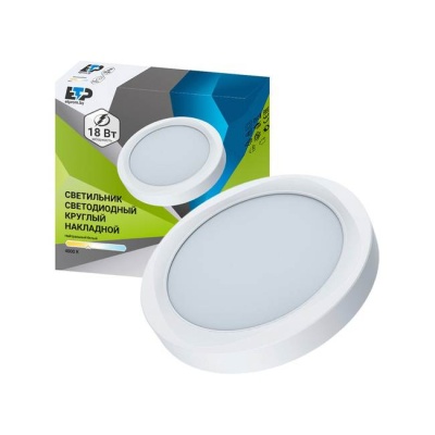 Светильник светодиодный накладной 18Вт 1440 Lm 4000K ETP 35669