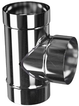 Тройник 90 гр. 115 мм, 1 мм Инжкомцентр ВВД