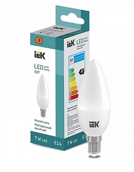 Лампа светодиодная LED LL-I-C37-7-230-40-E14 600 lm