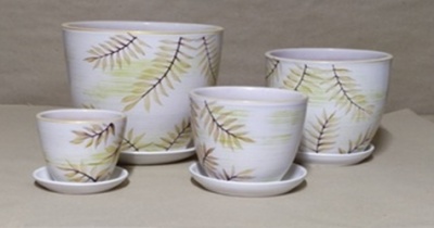 Горшок керамический 5 л Тропики