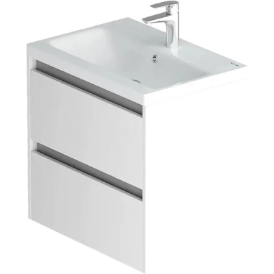 Тумба подвесная Pulse 60 с умывальником AM.PM M91-FHX0602-WCC0602WG