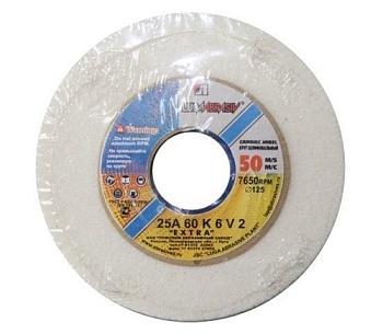 Круг шлифовальный 125х16х32 25A 60 K-L 6 V 50 LUGA