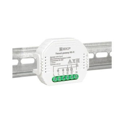 Умный диммер Wi-Fi Connect двухканальный в подрозетник EKF SDSH-2G-WF