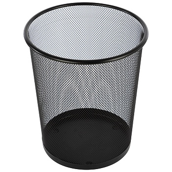 Корзина для бумаг, металл, 9,38л, Рыжий кот, MPB-02