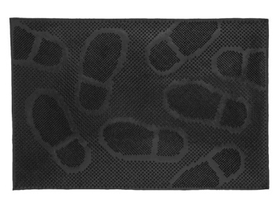 Коврик придверный 40x60 см, Следы, PERFECTO LINEA 22-134602