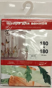 Занавеска для ванной 180х180 см МОДЕРНО   DM-10300