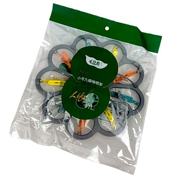 Сушилка для носков с прищепками ЮниПресс BY-126-16