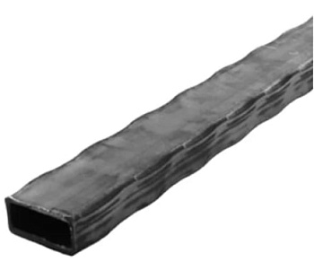 Декоративный прокат труба фактурная 20x40x3000 мм (12.402.15-С)