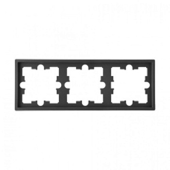 РАМКА 3-постовая графит Bylectrica ЮЛИГ.735212.593