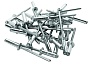Заклепки алюминиевые 8,0 х 2,4 мм, 50 шт, Modeco MN-41-524
