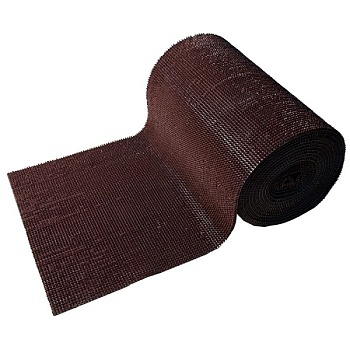 Покрытие ковровое щетинистое 0.9 м, темный шоколад, 10137