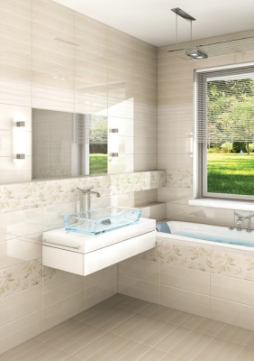 Плитка облицовочная Турин бежевый 200х500мм, Березакерамика