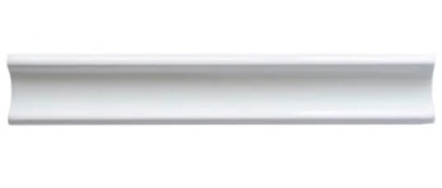 Уголок керамический 200х35 мм белый (520000)