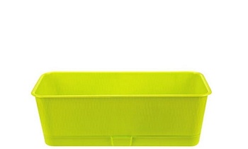 Ящик балконный Прованс, 40x17x13см, 6 л, фисташка с поддоном Ящик балконный Прованс, 40x17x13см, 6 л, фисташка с поддоном