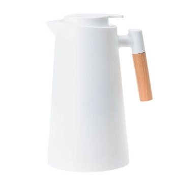 Термос-кувшин пластмассовый со стеклянной колбой 1 л (5010, код 280599)