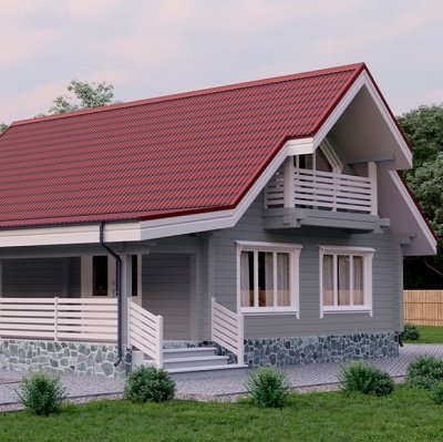 Лист кровельный ONDULINE x5 SR-150 3D (красный) 1.95x0.96м