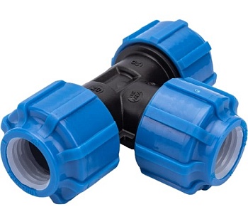 Тройник 20 мм, Политэк ТПК-АКВА 50050020