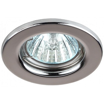 Светильник точечный под лампу MR16 хром ST1 CH ЭРА