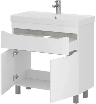 Тумба напольная Lake 60.2D.1Y с умывальником LAKE 60 