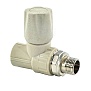 Вентиль для радиатора прямой, 20x1/2", серый, VALFEX