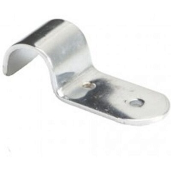 Крепление панели горизонтальное, хром, AKS 14287