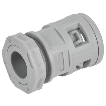 Муфта вводная 16 мм ELASTA MVN16 серая IEK ET-TA00D-MVN-016-K41-050