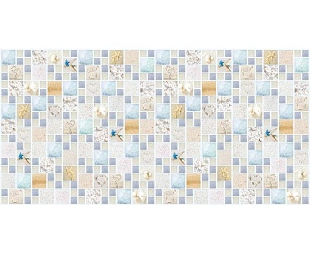 Панель ПВХ 955х480мм Мозаика Лагуна песчаная ArtDekArt