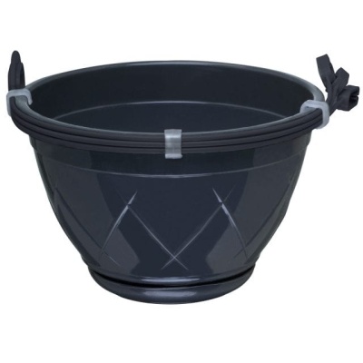 Горшок ЛИЛИЯ ПОДВЕСНАЯ 2,5 л антрацит