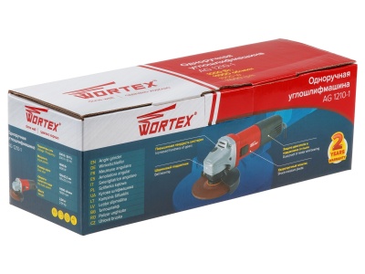 Углошлифмашина одноручная WORTEX AG 1210-1 в коробке