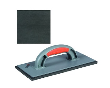 Терка с резиновым покрытием 14x28 см толщина 8 мм, 040085