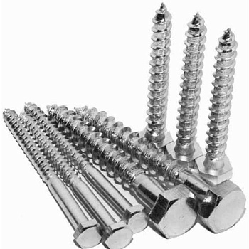 Шуруп с шестигранной головкой 10x300мм (глухарь) DIN 571