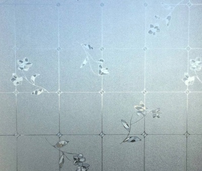 Статическая оконная пленка 45x150 см (S4532) Delfa