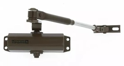 Доводчик дверной 15-25 коричневый Фабрика замков