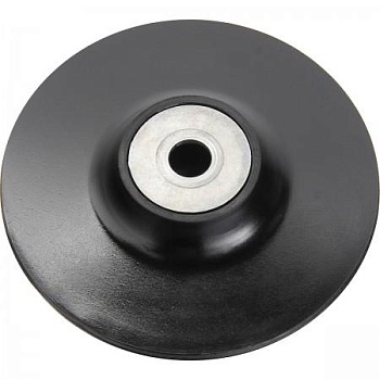 Насадка для закрепления фибровых кругов 125 мм резиновая MATRIX