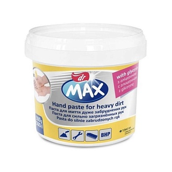 Паста с глицерином для особо загрязенных рук 500г DR. MAX New