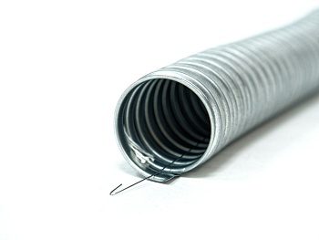 Металлорукав 10 мм Р3-ЦХ с протяжкой ЕТP