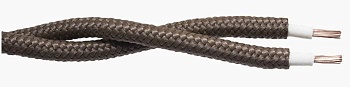 Провод витой 2x1.5 коричневый